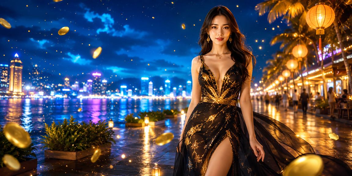 Không khí chợ đêm Mũi Né với người dùng tham gia cá cược trực tuyến